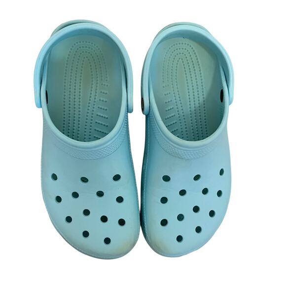 Crocs | Classic Clogs Sky Light Blue Shoes M 10 W 12 Clogs - Picture 2 of 7